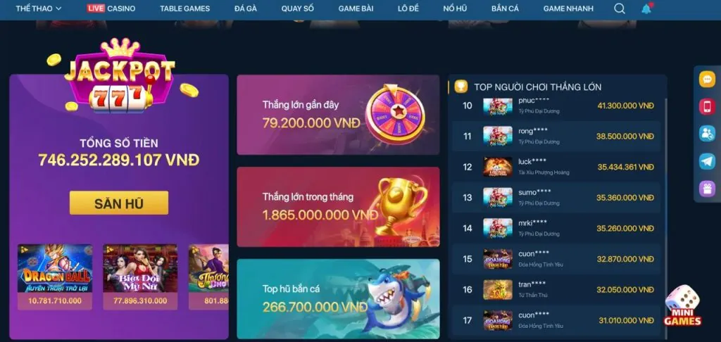 Sản phẩm đa dạng Sodo77vn
