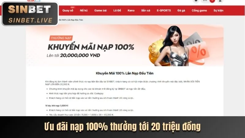 Banner khuyến mãi thể thao Sodo77vn